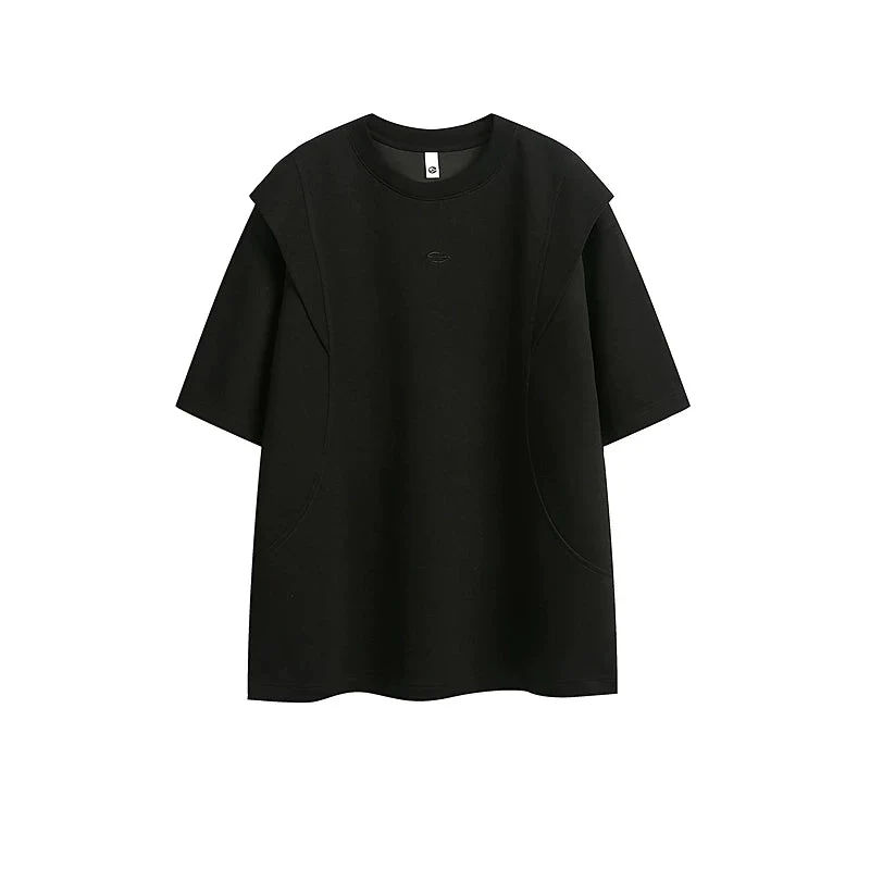 Oversized Deconstructed Short Sleeve T-Shirt - Image 4