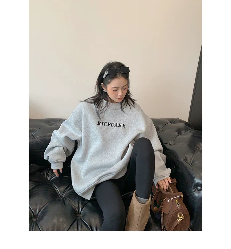 Embroidered Cotton Crew Neck Pullover - Image 6