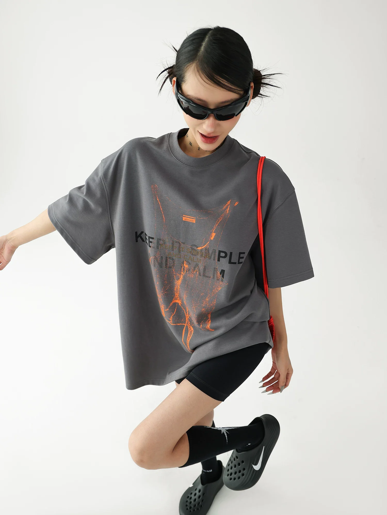 Oversized Graphic Short-Sleeve T-Shirt - Image 5