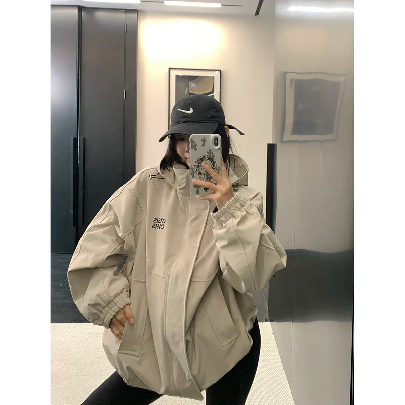 Oversized Hooded Zip Jacket - Image 2