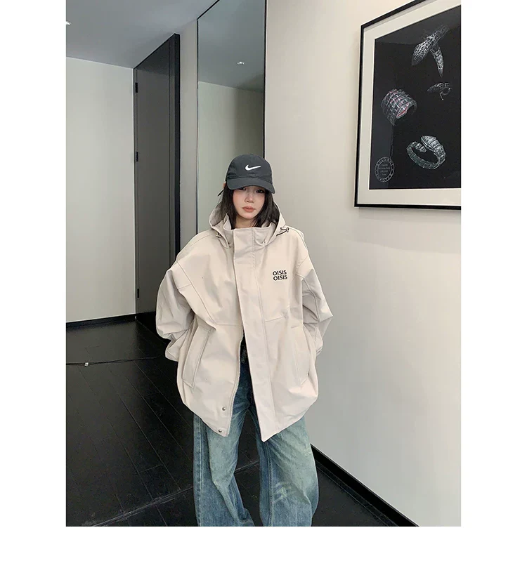 Oversized Hooded Zip Jacket - Image 6