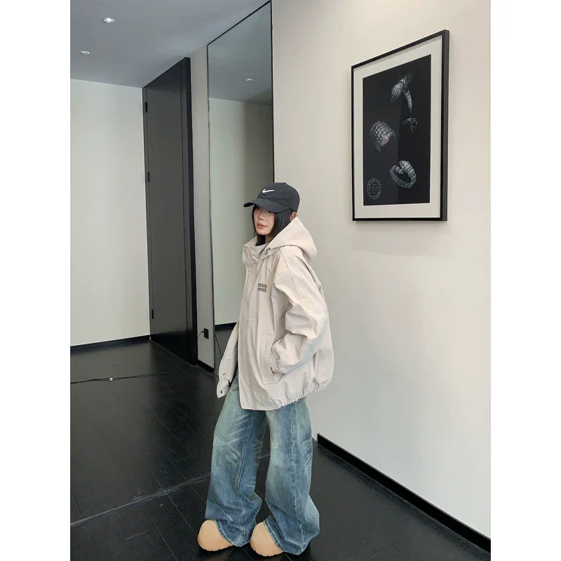 Oversized Hooded Zip Jacket - Image 8