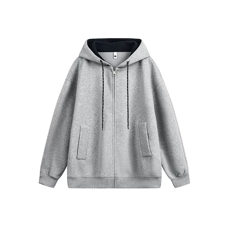 Oversized Zip Up Hooded Jacket - Image 13