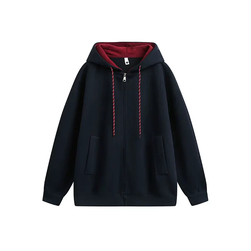 Oversized Zip Up Hooded Jacket - Image 14