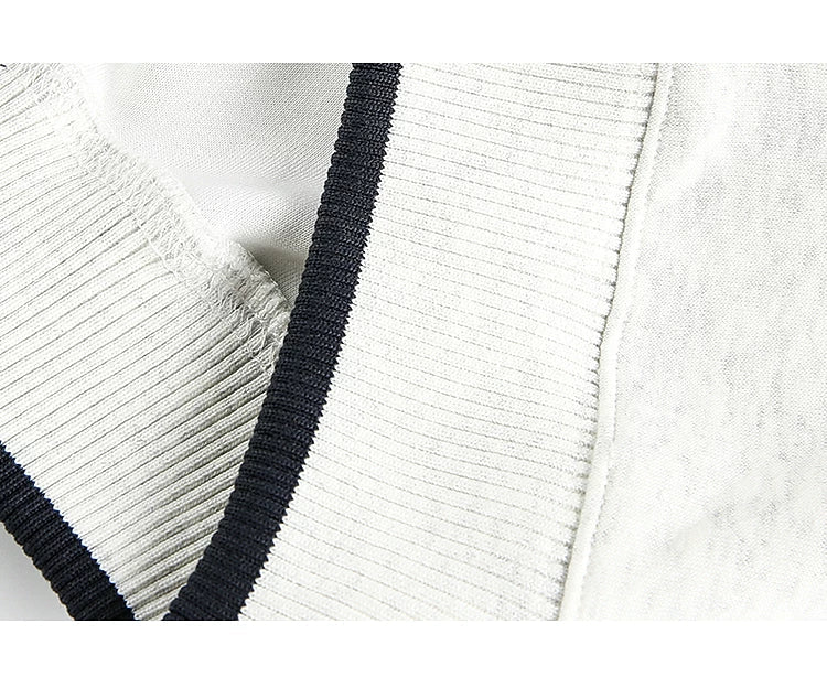Patchwork Stand Collar Track Jacket - Image 12