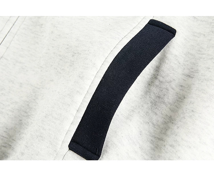 Patchwork Stand Collar Track Jacket - Image 8