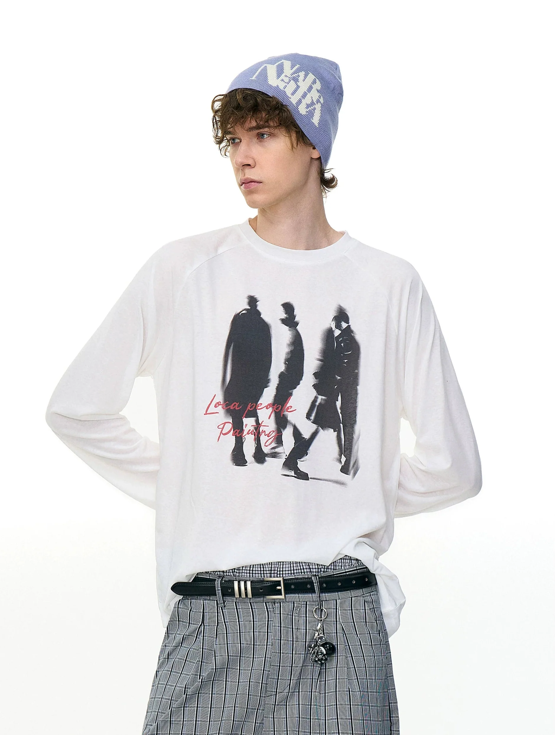 Phantom Graphic Raglan Long Sleeve T-Shirt - Image 4