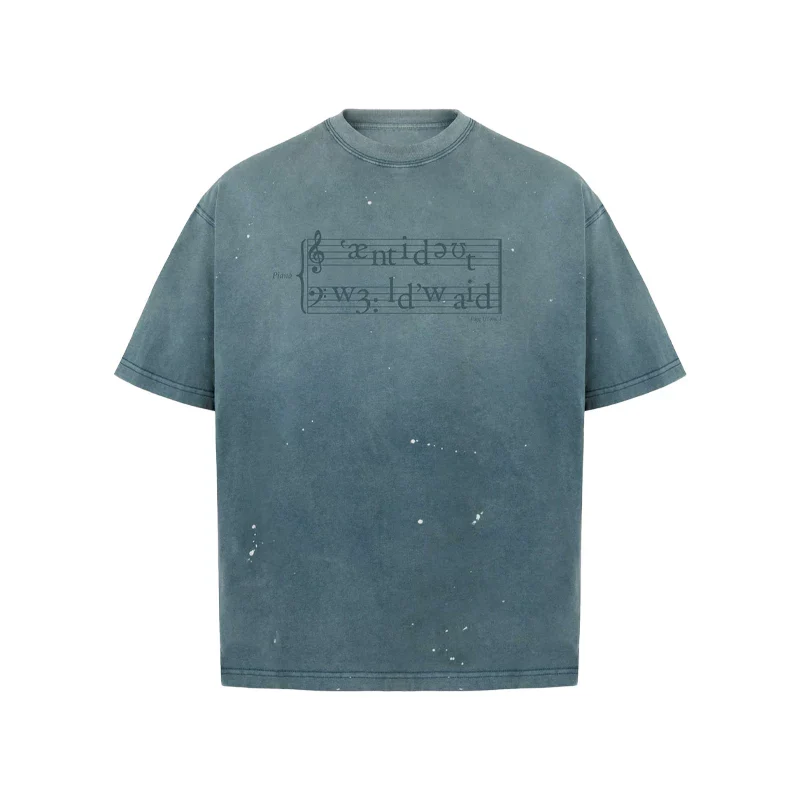 Phonetic Graphic Short-Sleeve T-Shirt - Image 8