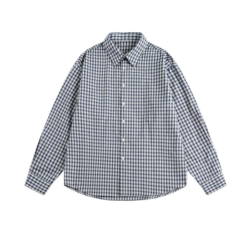 Plaid Cotton Long-Sleeve Button-Down Shirt - Image 3