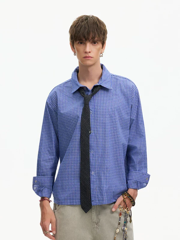 Plaid Long Sleeve Casual Shirt