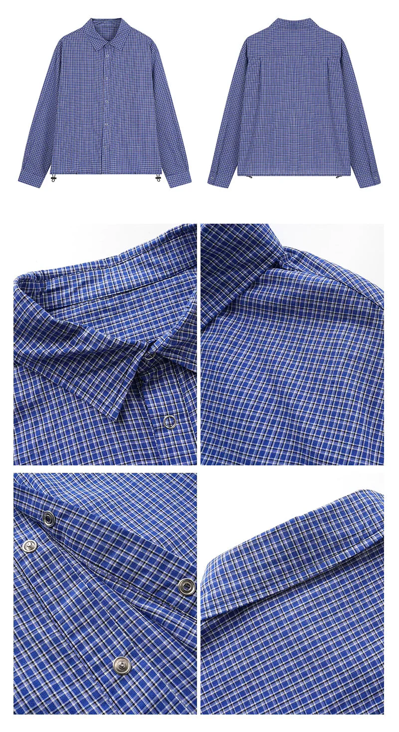 Plaid Long Sleeve Casual Shirt - Image 7