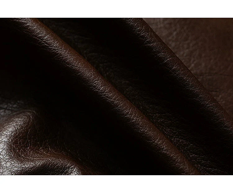 PU Leather Retro Motorcycle Jacket - Image 7