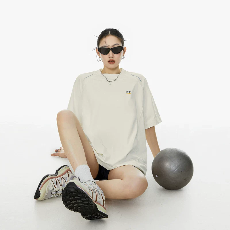 Quick-Dry Loose Short-Sleeve Sports T-Shirt