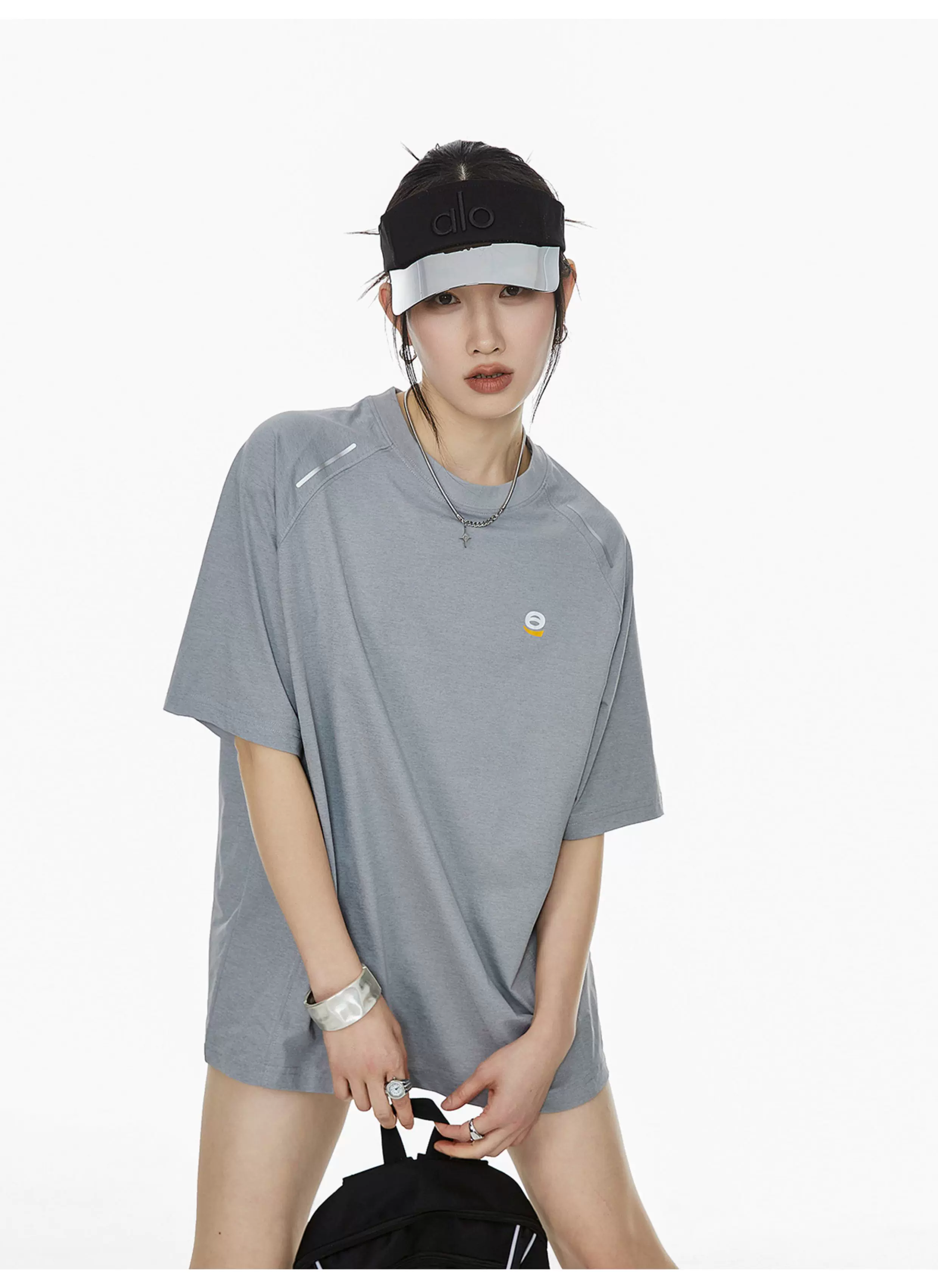 Quick-Dry Loose Short-Sleeve Sports T-Shirt - Image 6