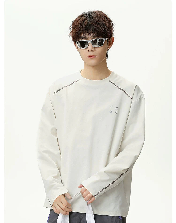 Quick-Drying Raglan Long-Sleeve Pullover - Image 6