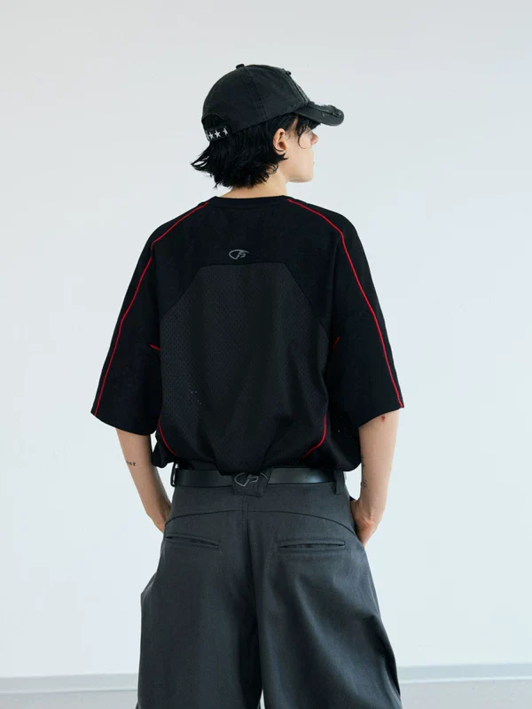 Racing Mesh Sports Jersey Shirt - Image 4