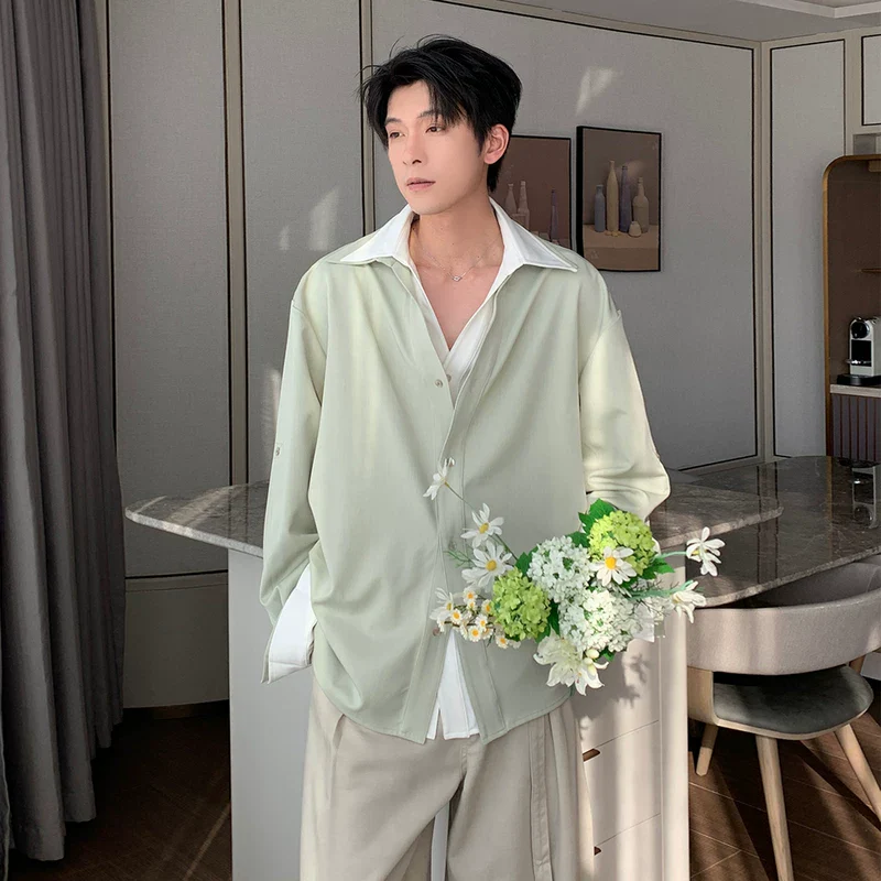 Relaxed Drop-Shoulder Long-Sleeve Shirt - Image 6