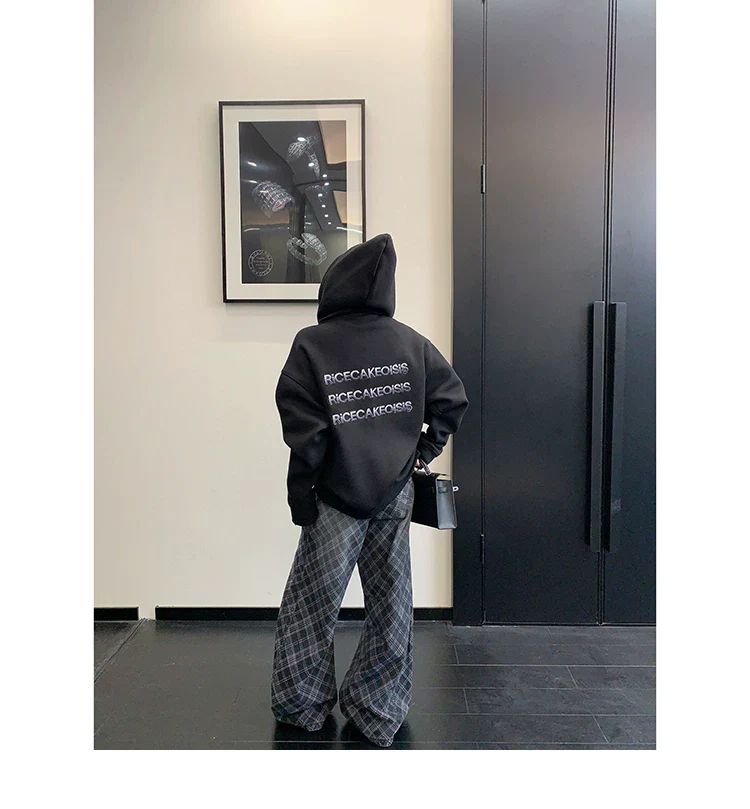Relaxed Fit 3D Embroidered Zip Hoodie - Image 10