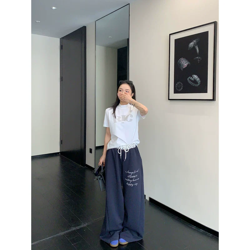 Relaxed Fit Straight Leg Sweatpants - Image 6