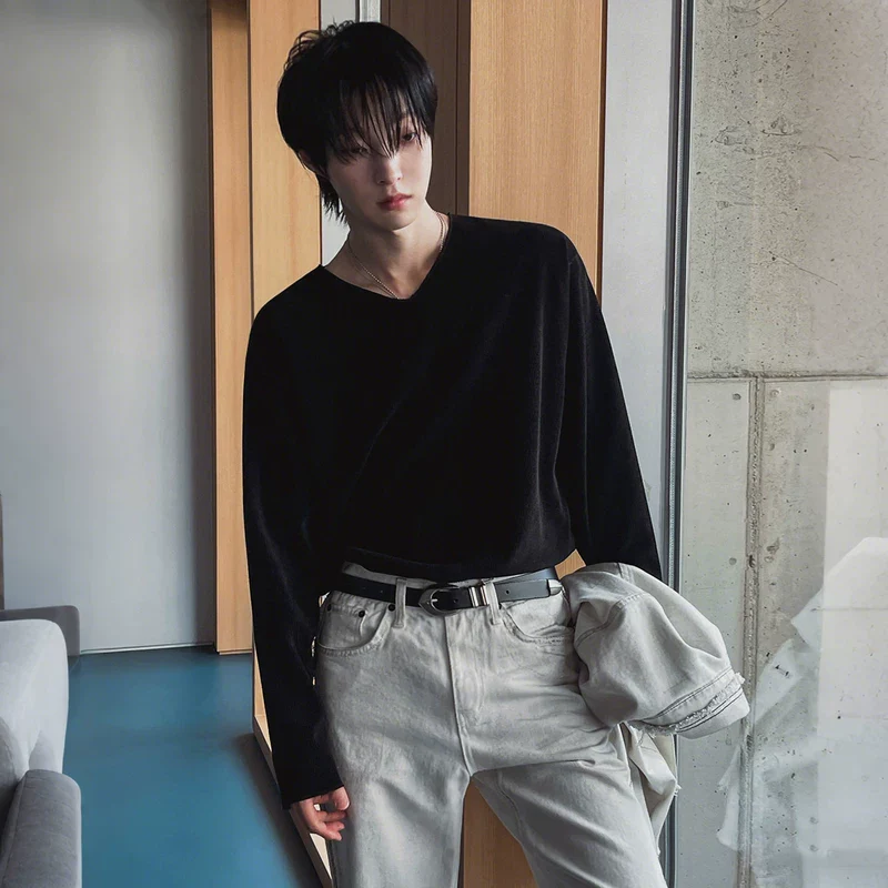Relaxed Ribbed Long-Sleeve Pullover - Image 5