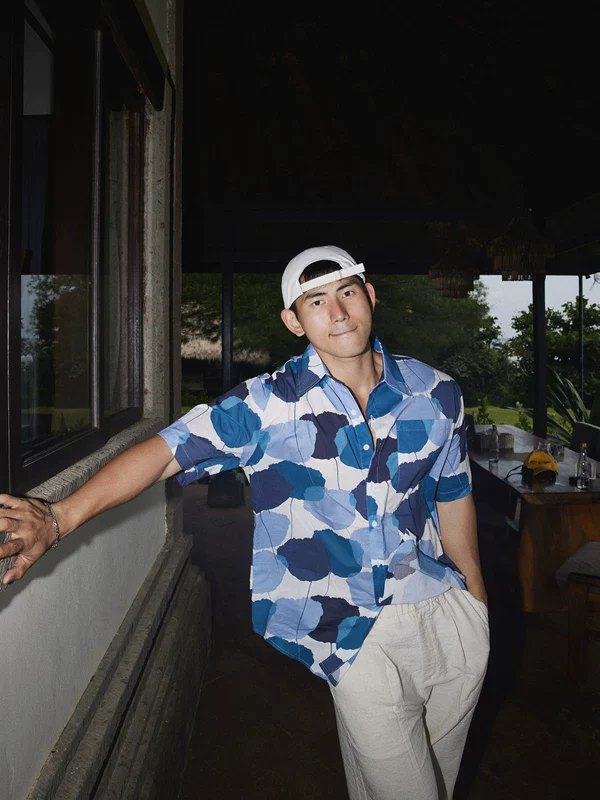 Resort Print Short-Sleeve Button-Up Shirt - Image 2