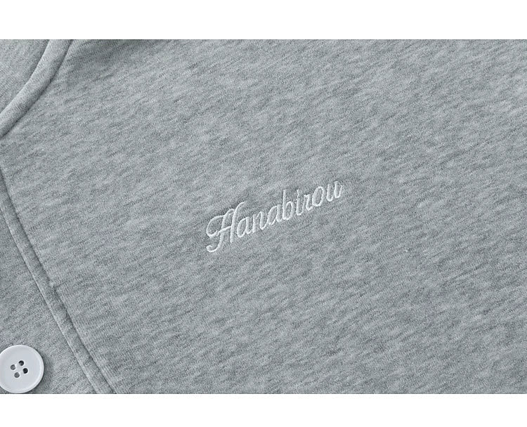 Embroidered Loose Hooded Sweatshirt - Image 11