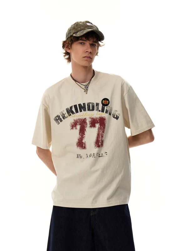 Retro Graphic 77 Short-Sleeve T-Shirt