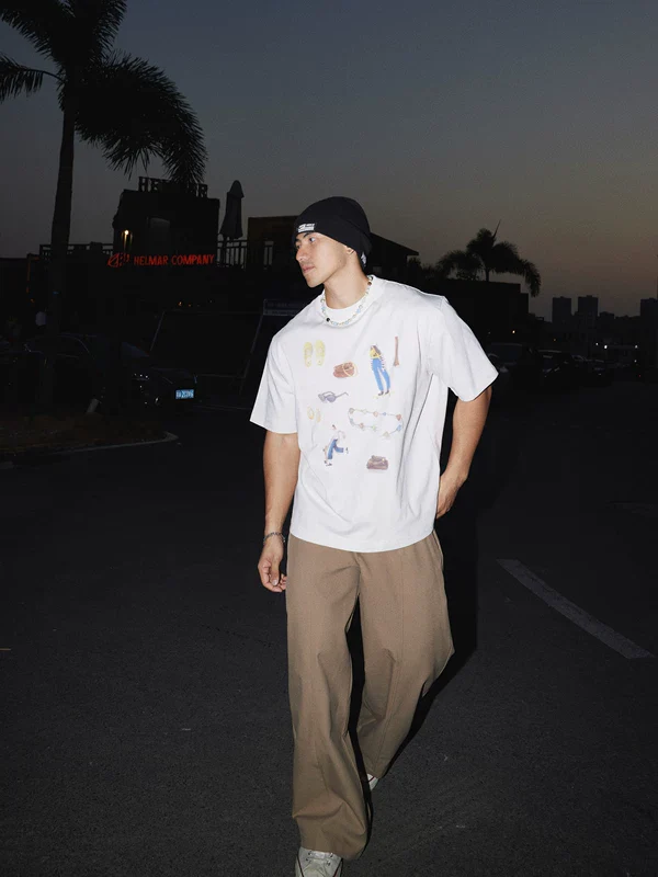 Graphic Casual Short-Sleeve T-Shirt - Image 8