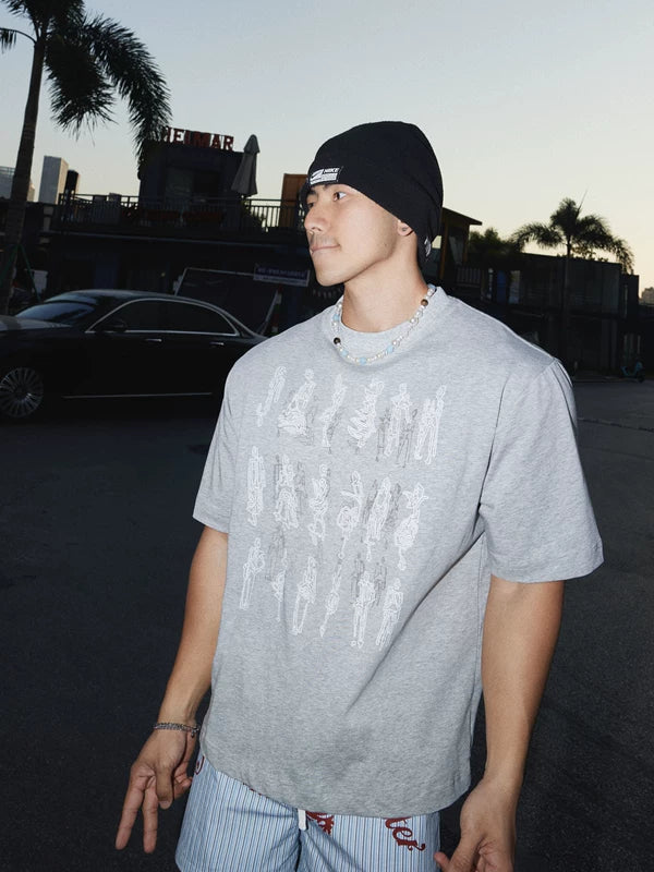 Graphic Cotton Loose-Fit T-Shirt - Image 3