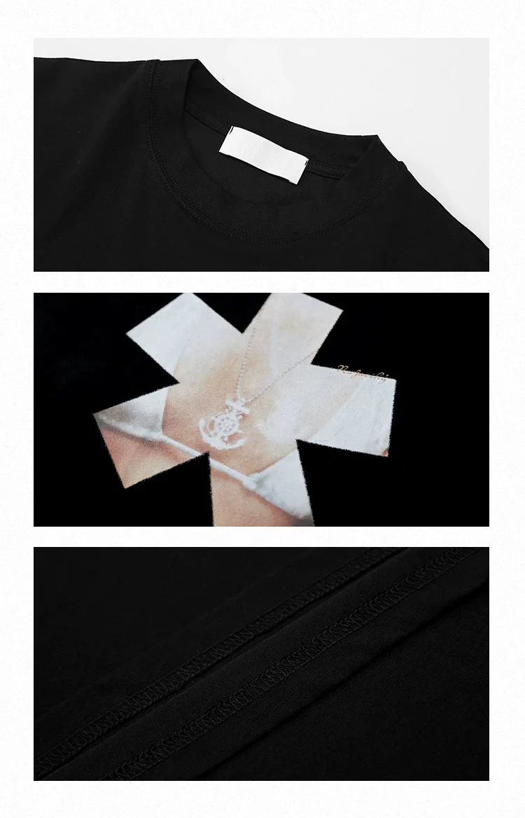 Retro Graphic Oversized Short-Sleeve T-Shirt - Image 11