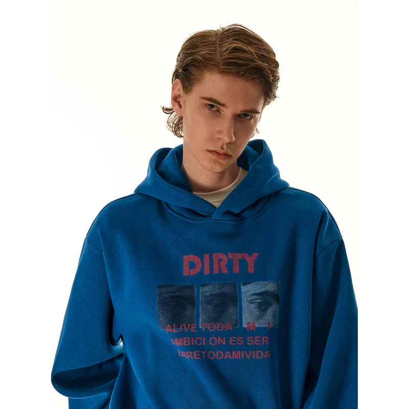 Graphic Print Oversized Hoodie - Image 7