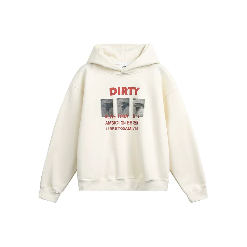 Graphic Print Oversized Hoodie - Image 9