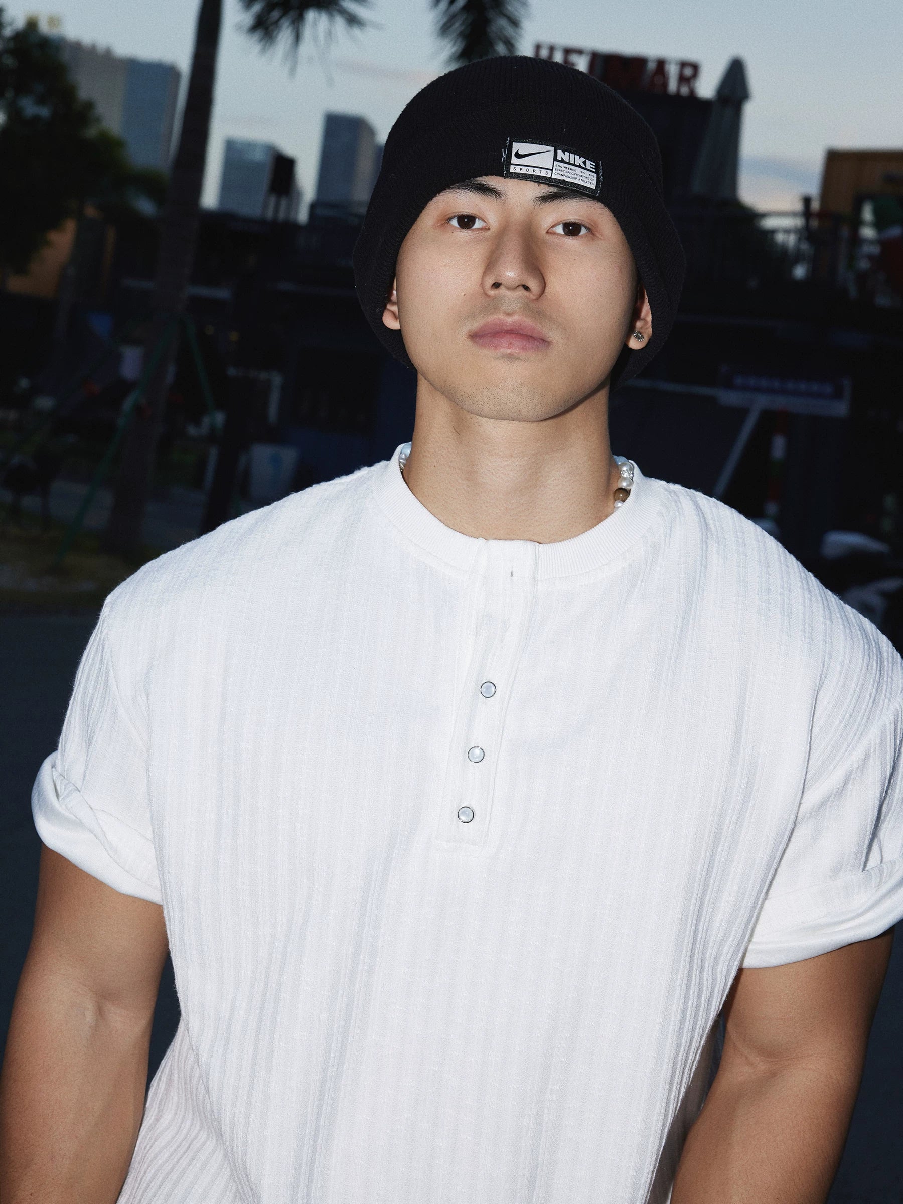 Henley Collar Short-Sleeve Shirt - Image 9