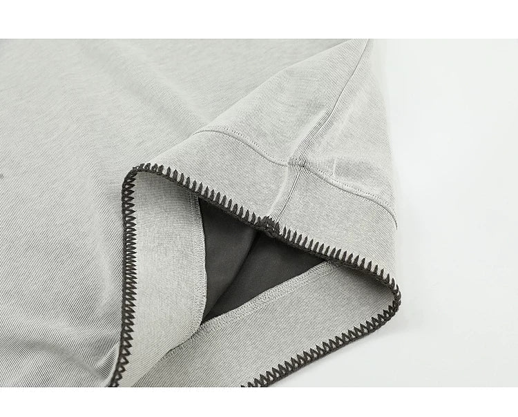 Retro Henley Short-Sleeve Knit T-Shirt - Image 7