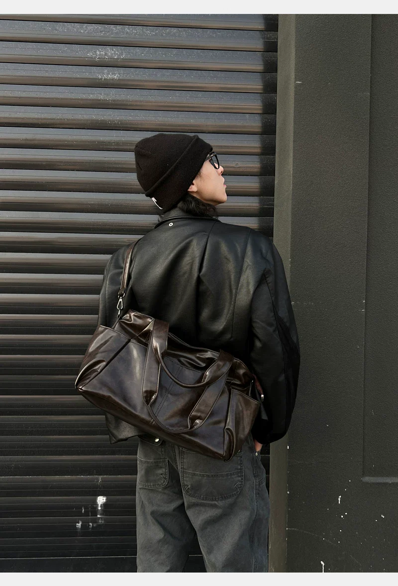 Large-Capacity Street Style Tote Bag - Image 7