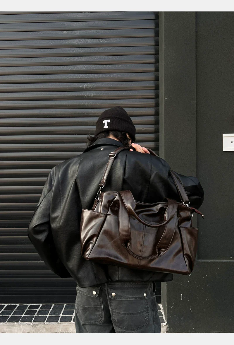 Large-Capacity Street Style Tote Bag - Image 8
