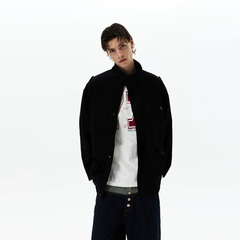 Retro M65 Multi-Pocket Work Jacket - Image 4