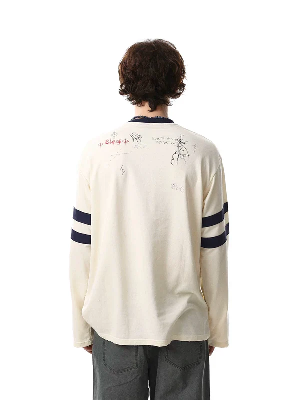 Retro Number 23 Long-Sleeve Pullover - Image 4