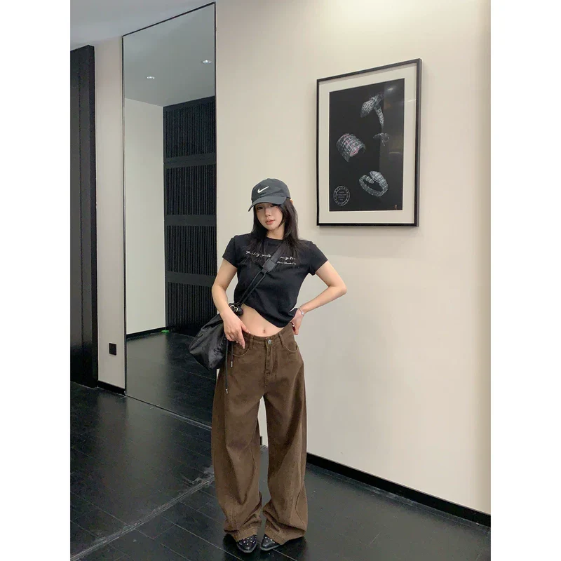 Retro Relaxed Fit Straight Leg Pants - Image 4