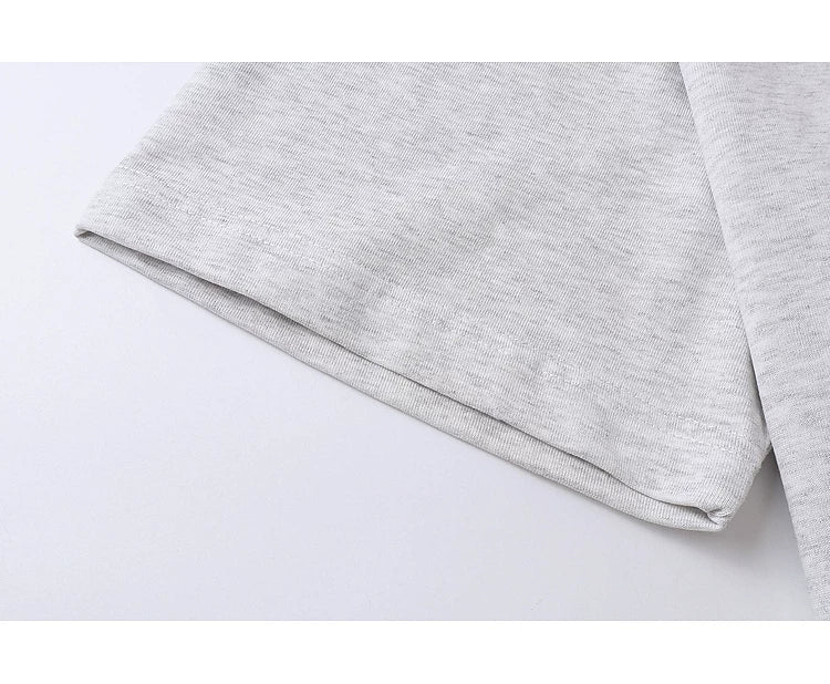 Retro Script Print Oversized T-Shirt - Image 5