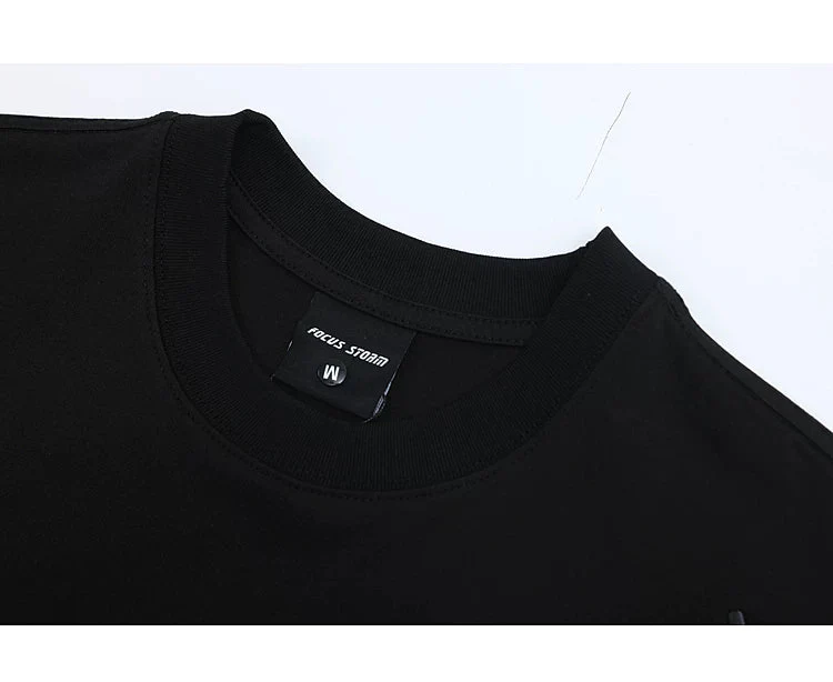 Retro Star Embroidered Loose Fit T-Shirt - Image 7
