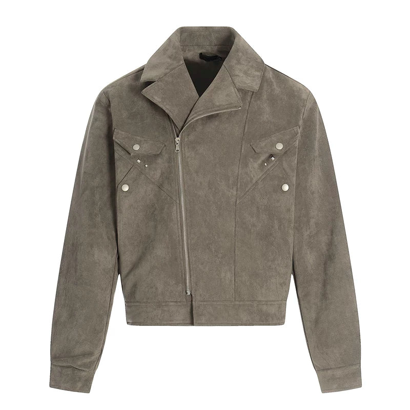 Retro Studded Suede Western Jacket - Image 7