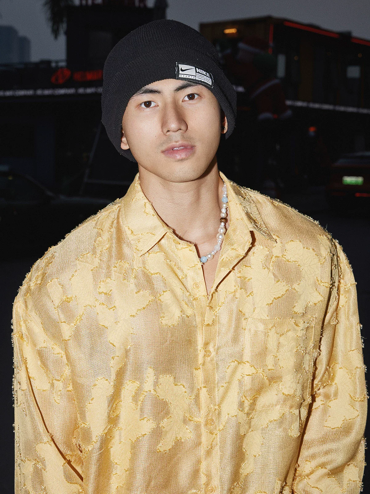 Retro Textured Relaxed Fit Shirt - Image 7