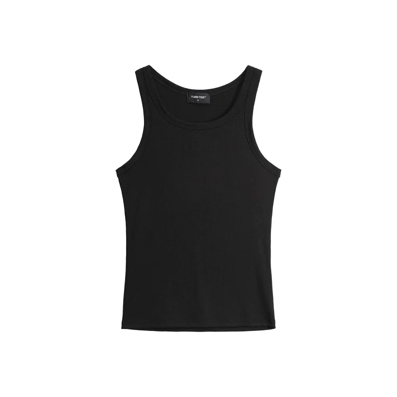 Ribbed Slim Fit Wide Shoulder Sports Vest - Image 14
