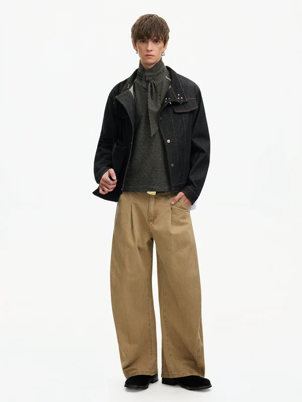 Short Retro Denim Jacket - Image 6