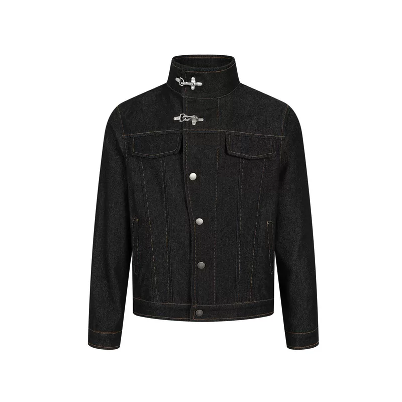 Short Retro Denim Jacket - Image 7