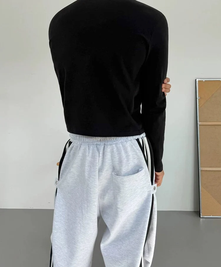 Slim Fit Crew Neck Long Sleeve Pullover - Image 6