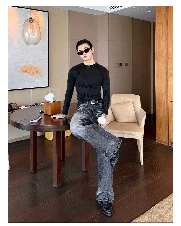 Slim Fit Lyocell Crew Neck Pullover - Image 7
