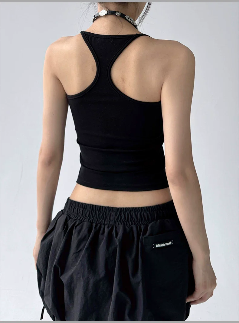 Slim Fit Ribbed Camisole Tank Top - Image 13