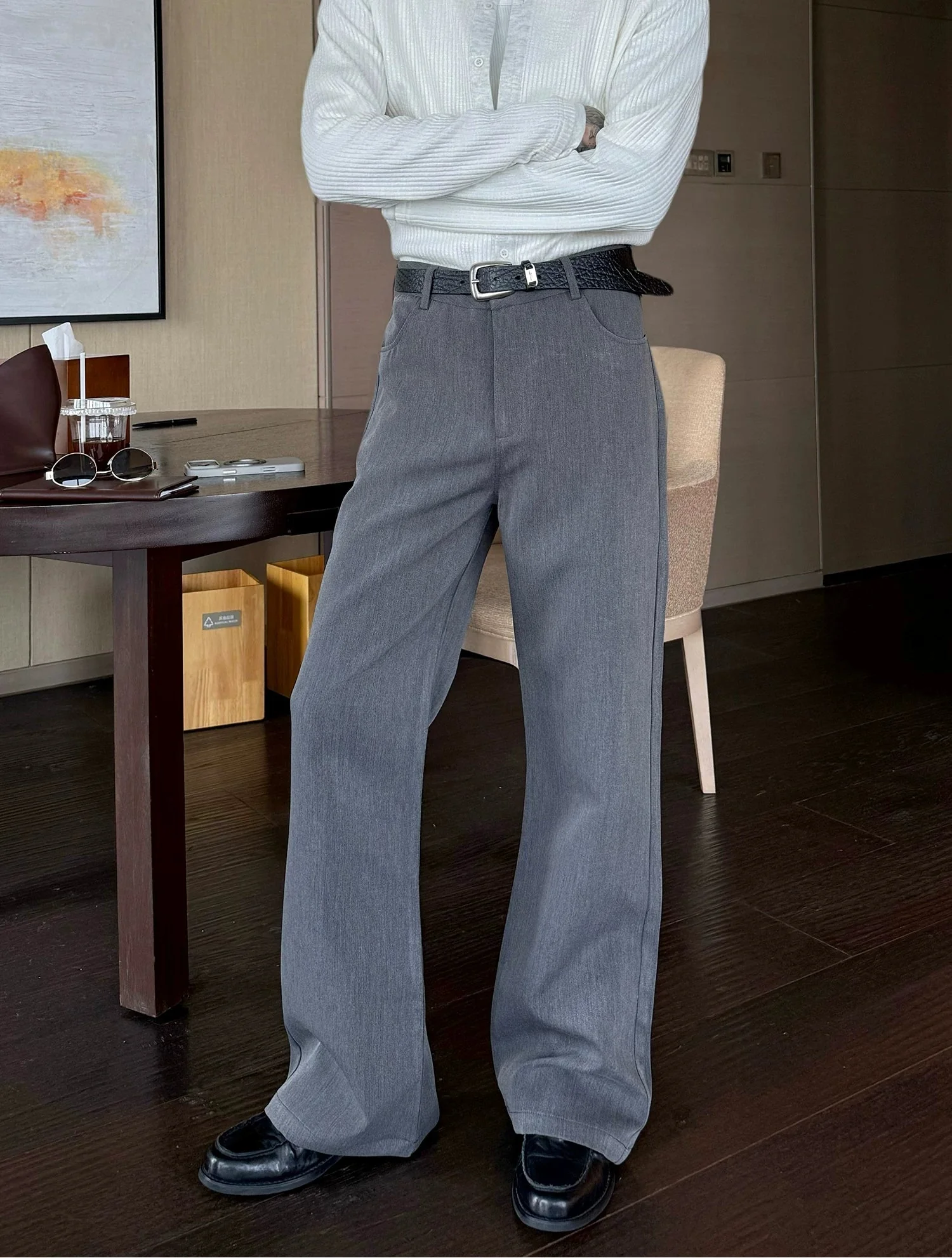 Slim Fit Wrinkle-Resistant Pants - Image 8